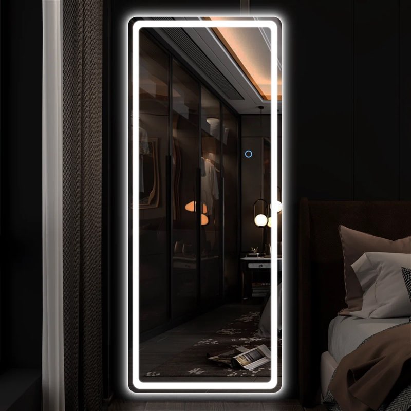Gizzelle Modern & Contemporary Lighted Full-Length Mirror with 3-Year Warranty