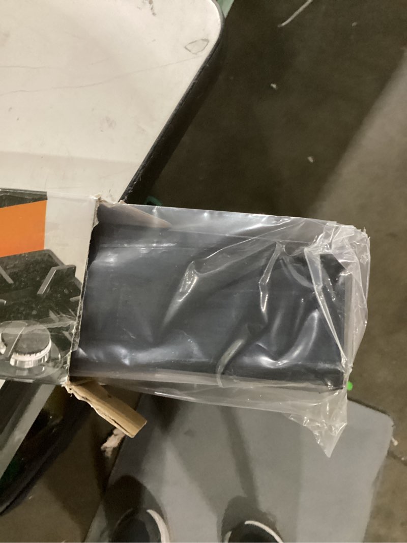 Condition photo showing Good Condition for 30" slide-in range rear filler kit w10113901a, stove gap universal triangular filler strip, cooktop trim kit between stove and backsplash for whirlpool & most brand, durable aluminum, black