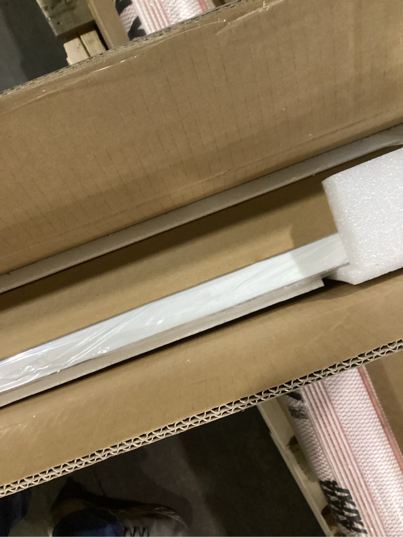 Condition photo showing Good Condition for heavy duty 12ft sliding barn door hardware kit, 4ft - 18ft, black, smooth & quiet, simple & easy to install, fits 72-inch door panel