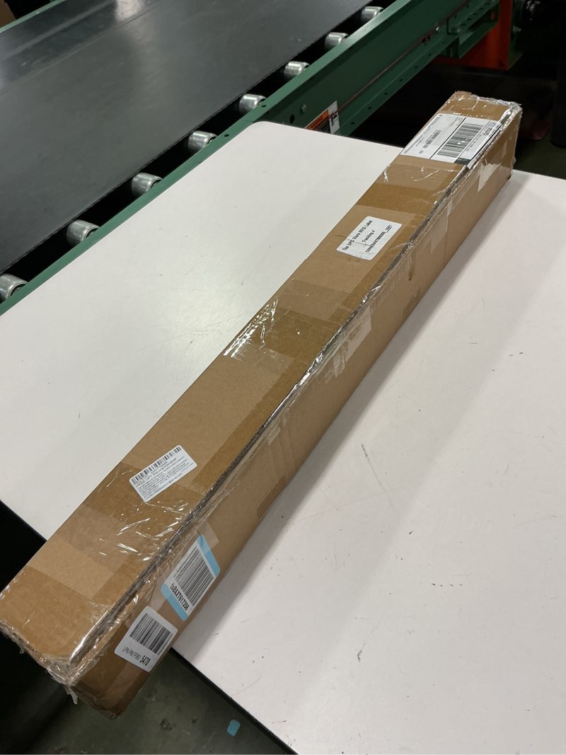 Condition photo showing New/Like New for 5FT Stair Railing Indoor, Black Metal Wall Mounted Handrail for Stairs, 500lbs Load Capacity Industrial Pipe Hand Rails for Indoor Stairs/Outdoor Use/Home/Loft/Porch/Deck, Rust-Resistant (Iron 5FT)