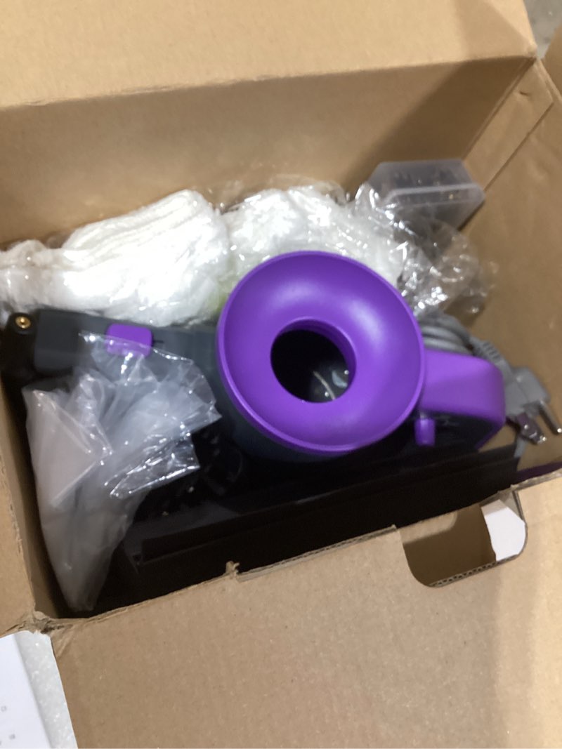 Condition photo showing Good Condition for Steam Cleaner Handheld: 1200W Fast 10-Sec Heat-Up-750mL (25oz) Tank-No Cooling-Refill Anytime-Lockable Steam Trigger-14-Piece Kit Hand Held Steamer for Home Car Grout Tile Cleaning Grey