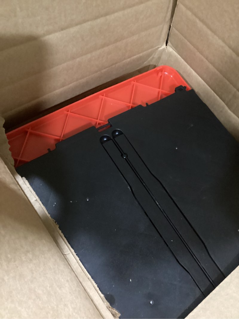 Condition photo showing Good Condition for MaxWorks 50830 Collapsible Black Rolling Folding Dolly Cart for Teachers - Multi-Functional Teacher Dolly with Extra Storage, Durable Wheels, and Easy-to-Fold Design for Classroom, Office, Shopping