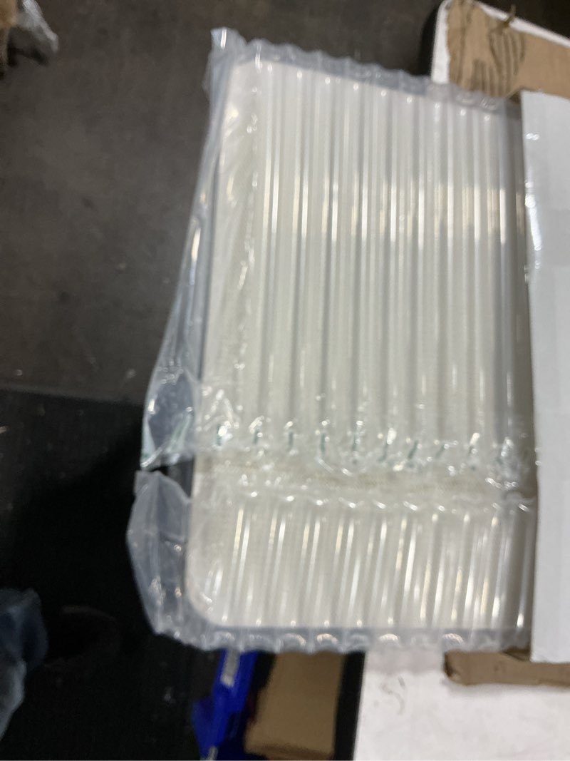 Condition photo showing Good Condition for Stone Bath Mat Diatomaceous Earth Shower Mat Non-Slip Super Absorbent Diatomite Stone Bath Mats for Bathroom Floor Quick Drying Natural Easy to Clean(23.6''×15.4" White) Line1-white