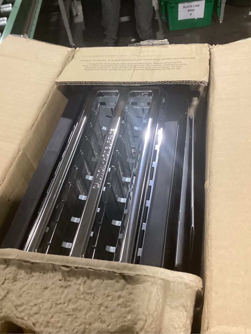 Condition photo showing Good Condition for Elite Gourmet ECT5322 Long Slot 4 Slice Toaster, Countdown Timer, Bagel Function 6 Toast Setting, Defrost, Cancel Function, Built-in Warming Rack, Extra Wide Slots for Bagels Waffles, Stainless Steel 4-Slice Black & Stainless Steel