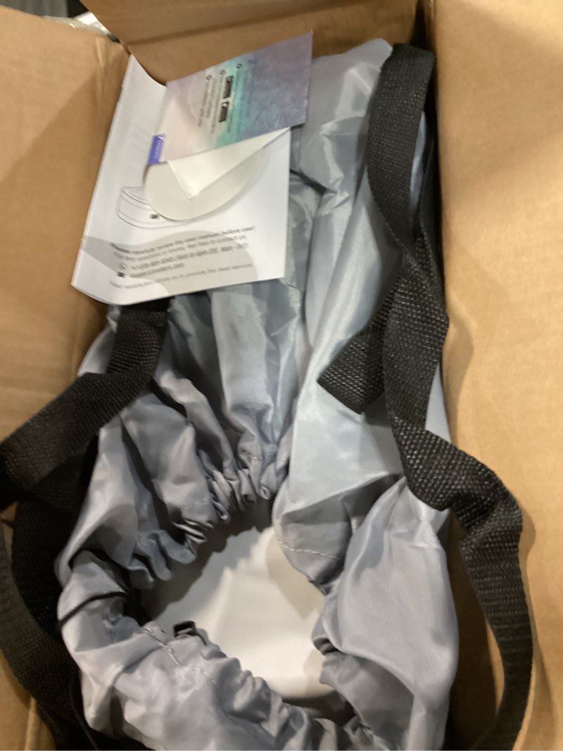 Condition photo showing Good Condition for sebor air mattress with built-in pump, comfortable self-inflating air mattress with high-speed pump, durable blow up mattress twin with storage bag for guest, camping (khaki white, 18" twin xl) 18" twin xl khaki white
