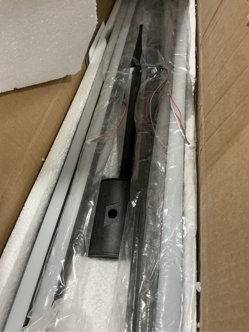 Condition photo showing Good Condition for Modern Sputnik Chandelier Ceiling 82W LED Black Pendant Light Embedded Mount Chandeliers Dining Room Light Fixtures Over Table Dimmable with Remote Control for Living Room Kitchen Bedroom 31.5 inches 5-Lights Black