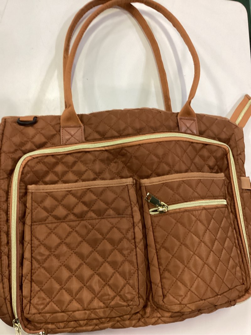 Condition photo showing Good Condition for rainsmore teacher tote bag 15.6 inch laptop bag for women work bags laptop tote nurse bag professional computer messenger with insulated pocket, laptop briefcase for office, college, nursing