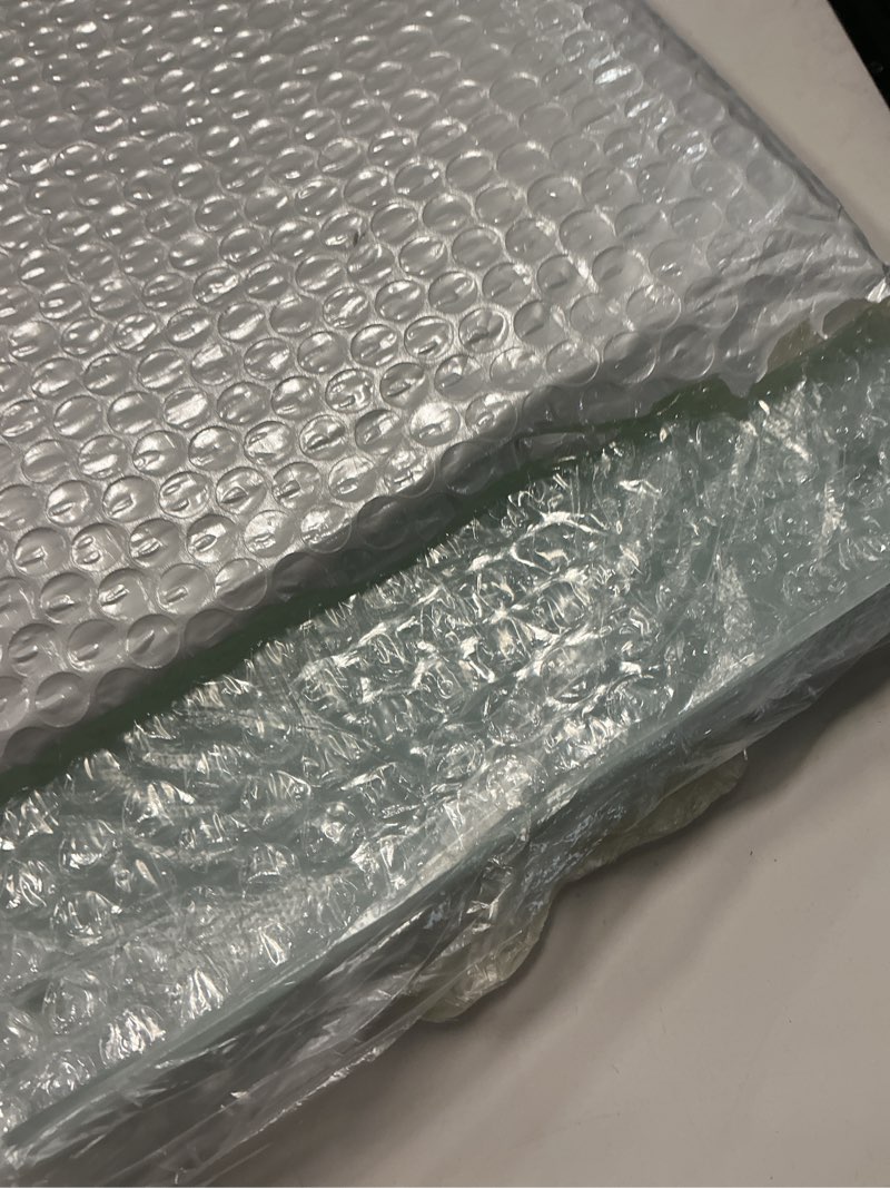 Condition photo showing New/Like New for 4 pack sublimation glass photo blanks 7.87x11.8 inch, wall mount sublimation photo frame, 3.3mm thick tempered glass photo sign blank for diy printing, room home decor
