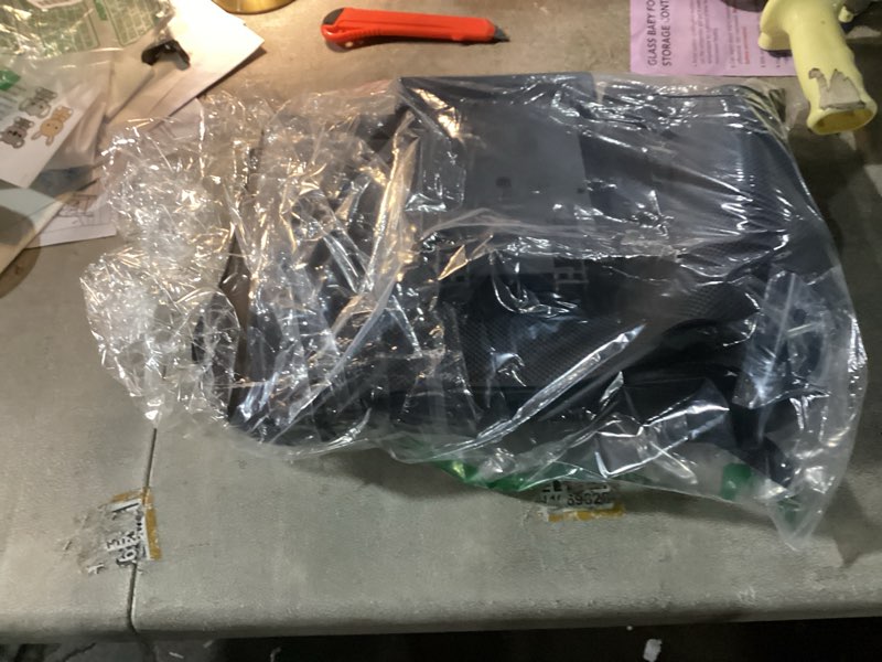 Condition photo showing Good Condition for Car Back Seat Tray Table, Stable Foldable Auto Backseat Food Trays Desk for Rear Passenger Road Trip Eating & Work, Multifunctional Adjustable Travel Tray with Phone Drink Holder for Laptop iPad Car Backseat Tray Table