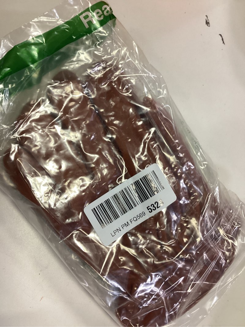 Condition photo showing Good Condition for OZERO Work Gloves Winter Insulated Snow Cold Proof Leather Glove Thick Thermal Imitation Lambswool - Extra Grip Flexible Warm for Working in Cold Weather for Men, Women (Brown,Medium) Medium Brown (Pack of 1)