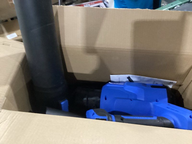 Condition photo showing New/Like New for AZZUNO Leaf Blower Cordless, 3 Speed Mode MAX 580CFM Brushless Motor, Electric Blower for Lawn Care,Patio,Leaves,Dust,and Snow Removal(No Battery for DEWALT)