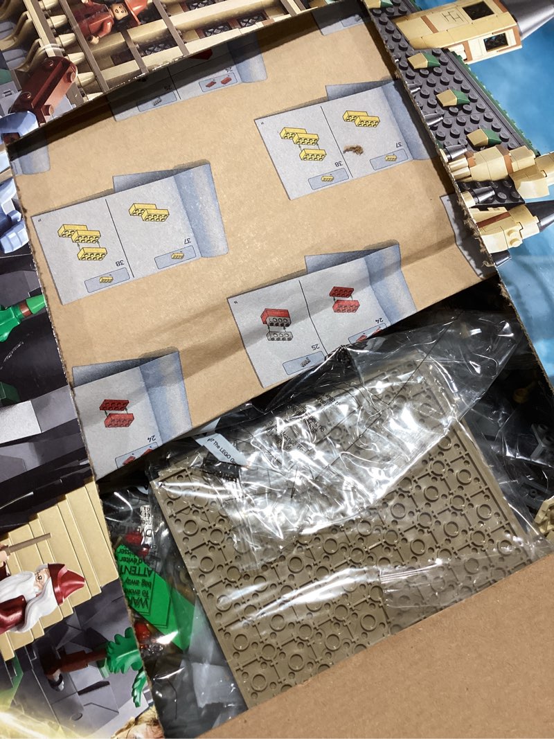 Condition photo showing Good Condition for LEGO Harry Potter Hogwarts Castle: The Great Hall, Castle Toy Playset with 11 Minifigures, Harry Potter Collectible, Magical Gift for Boys, Girls or Any Fan, Harry Potter Toy for 10 Year Olds, 76435