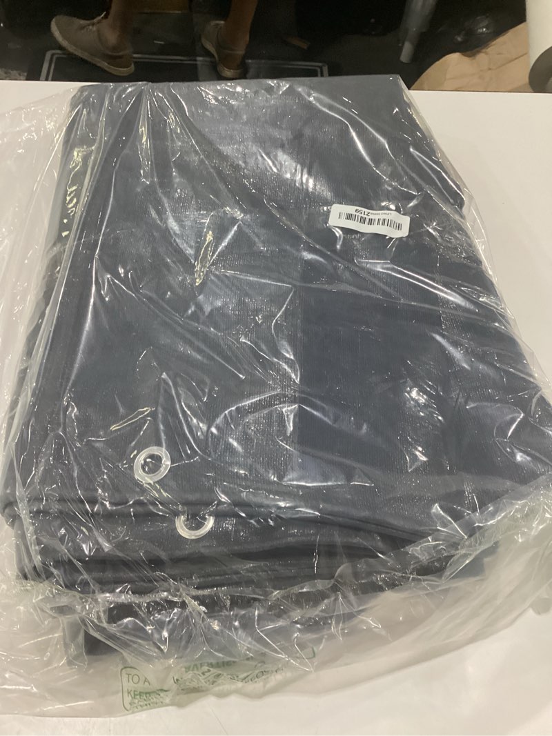 Condition photo showing Good Condition for tarpal tarp 6x8 feet super heavy duty tarps cover 20mil waterproof uv protection rip and tear proof tarpaulin with grommets(grey/brown) 6x8 feet-finished size