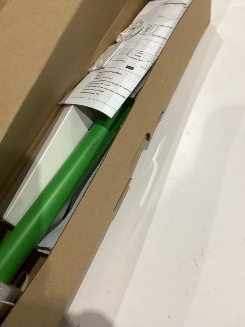 Condition photo showing As Is for 5V USB-C Tubular Motor Blinds Kit Retrofit Motorized Roller Blind with Remote Control, Rechargeable Smart Blinds for Windows