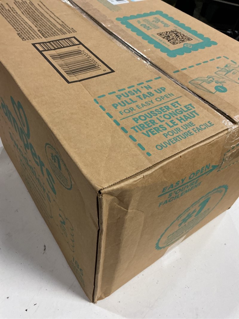 Condition photo showing New/Like New for (size:2)pampers swaddlers diapers, size 2 (10-22 lbs), 186 count, absorbent, keeps baby dry and comfortable, skin safe disposable baby diaper (packaging may vary) size 2 186