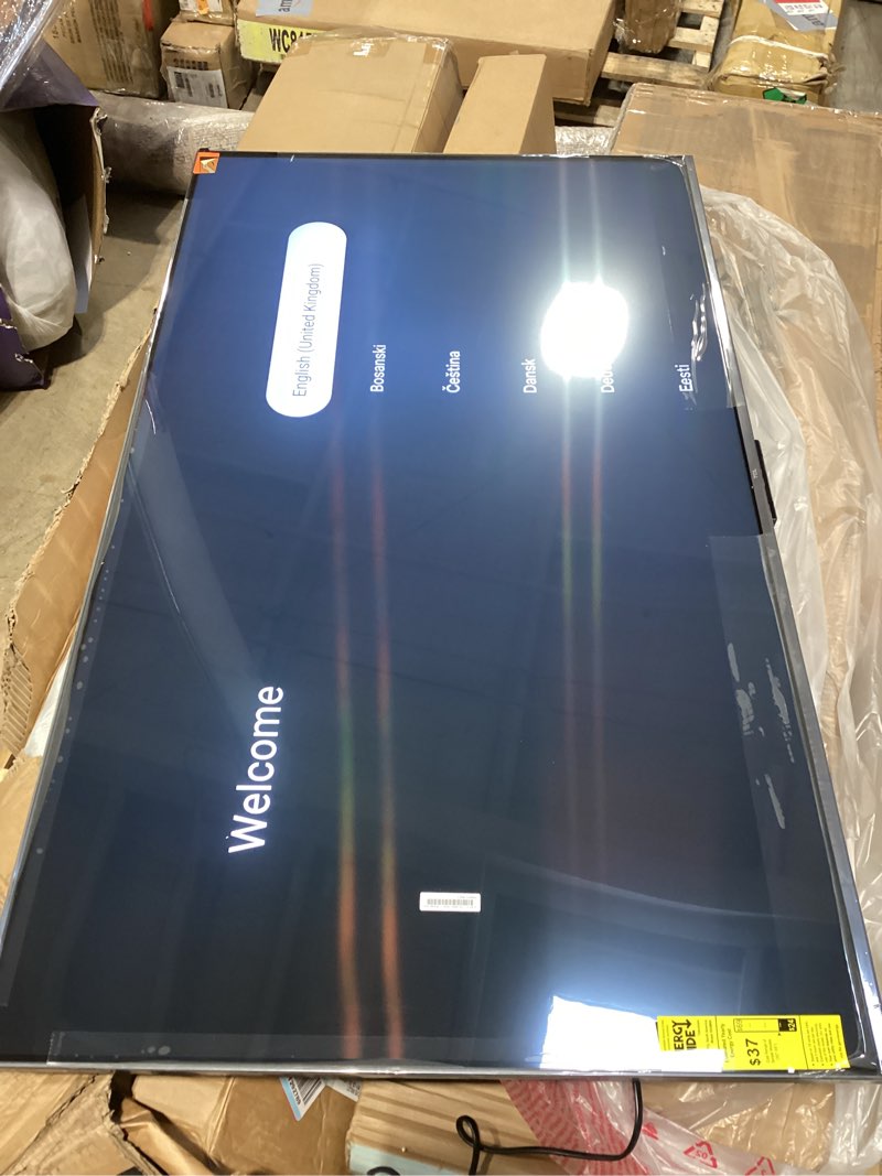 Condition photo showing New/Like New for tcl 55 inch class qm6k series | mini led qled 4k hdr | 55qm6k, 2025 model | 120hz-144hz high brightness smart google tv dolby atmos onkyo audio | voice remote alexa gaming streaming television 55 inches