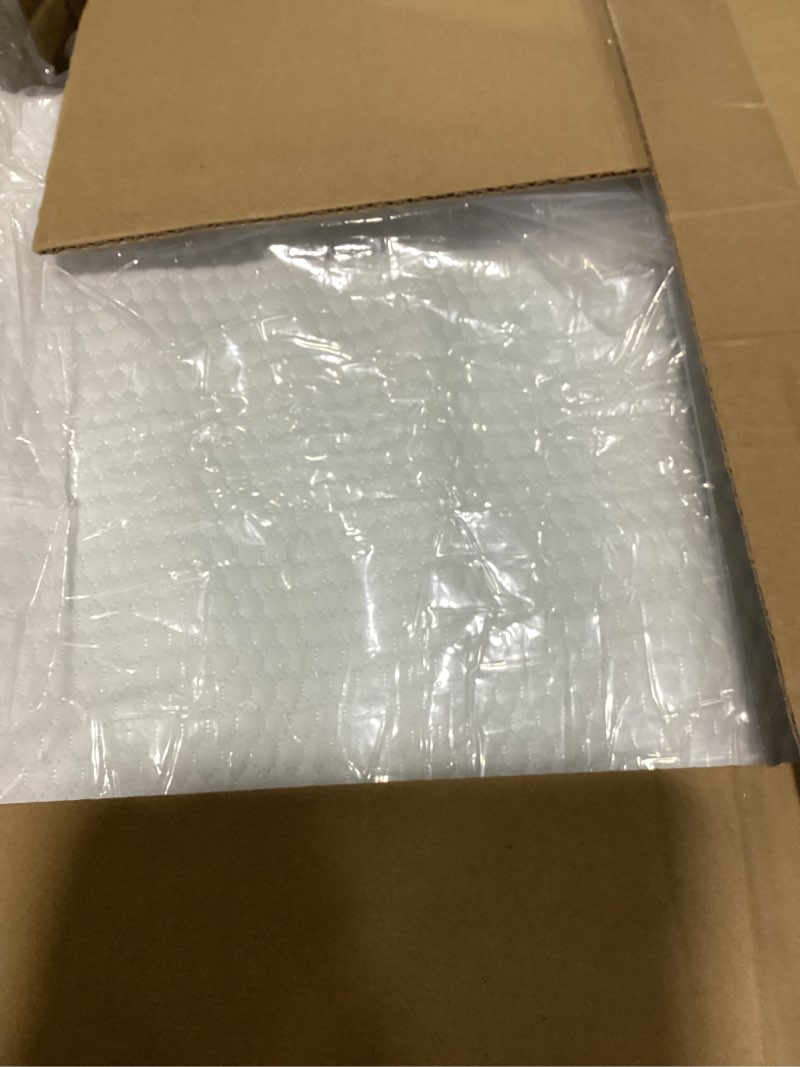Condition photo showing Good Condition for bedluxe wedge pillow, 10 inch bed wedge pillow for headboard, pillow wedge for acid reflux relief, sleeping, back pain relief, snoring, triangle pillow wedge, white/grey 24*24*10 inch white grey