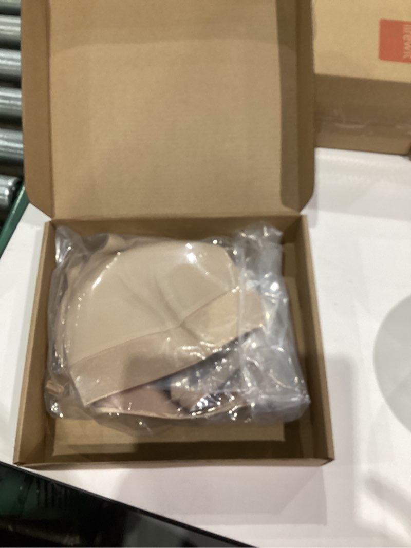 Condition photo showing New/Like New for Women Plunge Balconette Bra Lightly Padded Underwire Demi Bras 40D Beige - Size Up One Cup