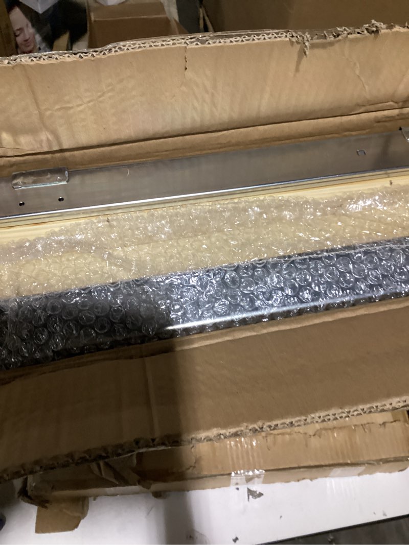 Condition photo showing New/Like New for Menkxi 2 Set Pull out Tray Cabinet Organizer Wooden Pull Drawers storage Slide out Pantry Shelf for Base Cabinet Kitchen Gentle Close Fully Assembled Accessories(Wood Color,27'' X 21'' X 3") 27'' X 21'' X 3" Wood Color