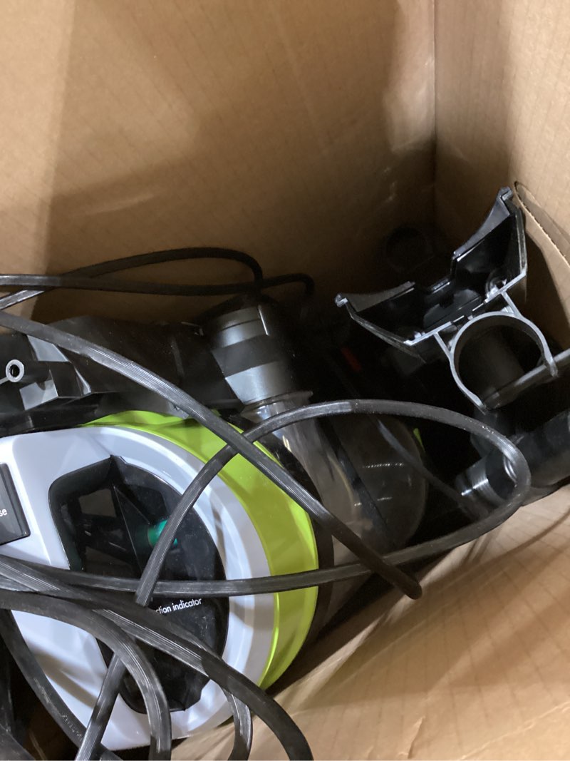 Condition photo showing As Is for Bissell Pet Hair Eraser Turbo Lift-Off Vacuum, w/Self-Cleaning Brush Roll, HEPA Filtration, Powerful Pet Hair Pickup with TurboBrush Pivot Tool & LED-lit dusting Brush & Crevice Tool, 3774F