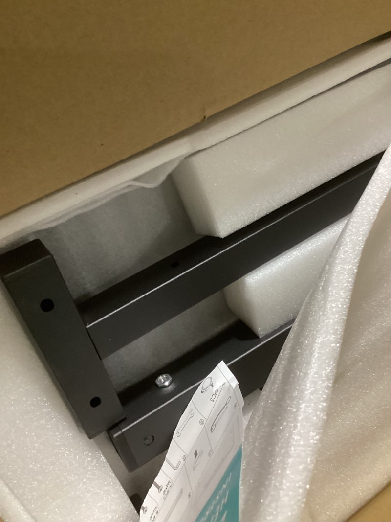 Condition photo showing Good Condition for adjustable overbed bedside table, hospital bed table with wheels, portable rolling desk, mobile small standing desk, rolling laptop stand, computer cart 23.62inch