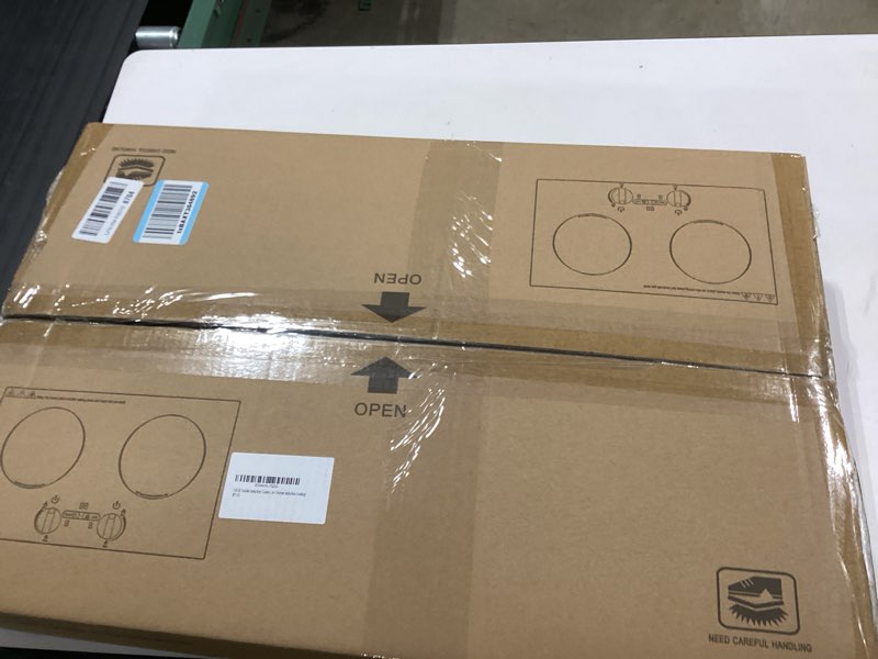 Condition photo showing Good Condition for VBGK Induction Cooktop,110V 4000W Countertop burners with Knob Control,9 Power Levels, Kids Lock & T