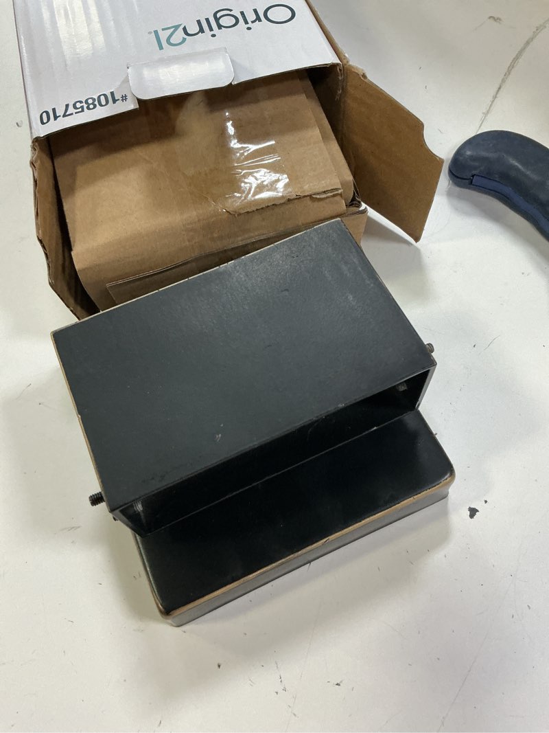 Condition photo showing As Is for allen + roth waldorf  outdoor wall light  (led not working)