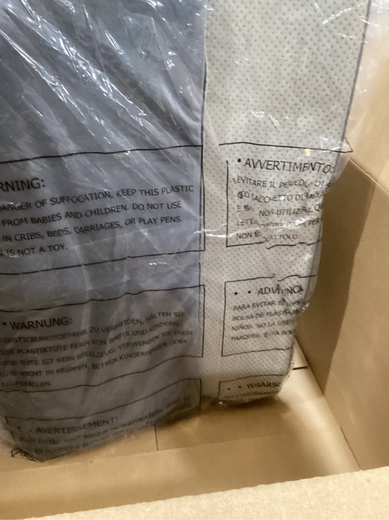 Condition photo showing As Is for HOMBYS Adjustable Size BBL Pillow After Surgery for Sleeping,High Density Foam Butt Pillow,Brazilian Butt Lift Pillow Post Surgery Recovery for Sleeping,BBL Chair with Hole (Dark Grey)