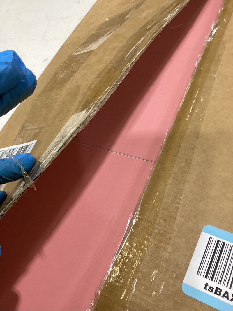 Condition photo showing As Is for CloudTrip Laptop Desk for Bed or Couch, Lap Desk, Woking in Bed Desk, Home Office Desks, Breakfast Tray, Desk with Cup Holder, Watching Movies in Bed, Laptop Stand for Bed, Fordable Legs Desk (Pink)