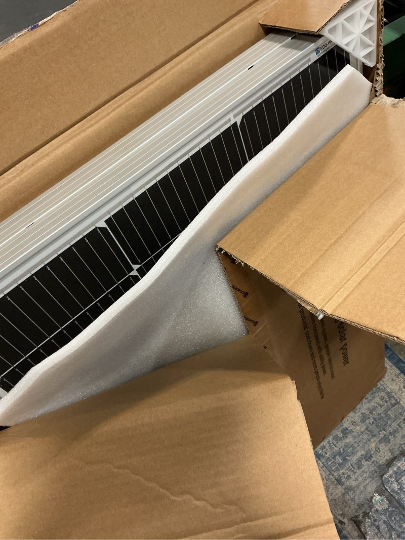 Condition photo showing Good Condition for ECO-WORTHY 200 Watts 12 Volt/24 Volt Solar Panel Kit with High Efficiency Monocrystalline Solar Panel and 30A PWM Charge Controller for RV, Camper, Vehicle, Caravan and Other Off Grid Applications 200W - KIT