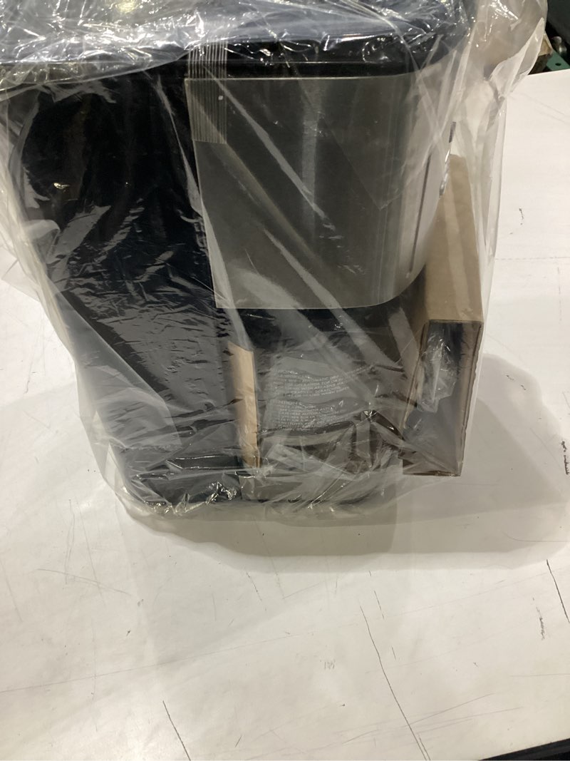 Condition photo showing New/Like New for **untested** kenmore drip coffee maker - 12 cup programmable cafe machine with glass pot, regular & bold brew, auto shut off large water reservoir, reusable filter, kitchen appliances for cafeteria barista, black kkcm12b-az