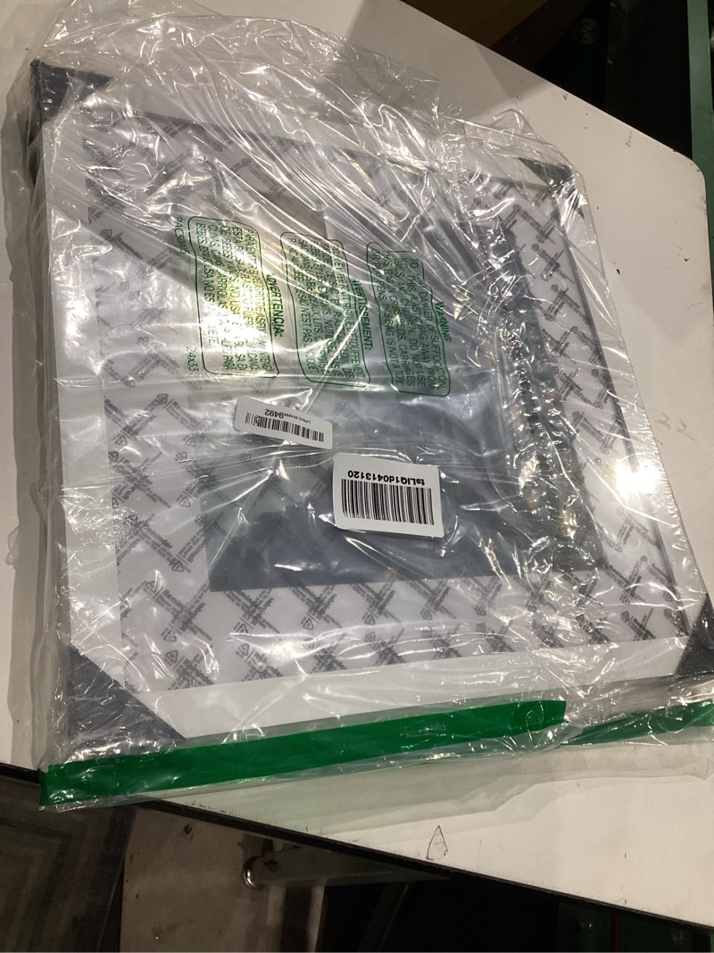 Condition photo showing Good Condition for picrit 16x16 picture frame 3 pack, white poster frame, display poster 12 x 12 with mat or 16 x 16 without mat for horizontal or vertical wall mounting white 16x16