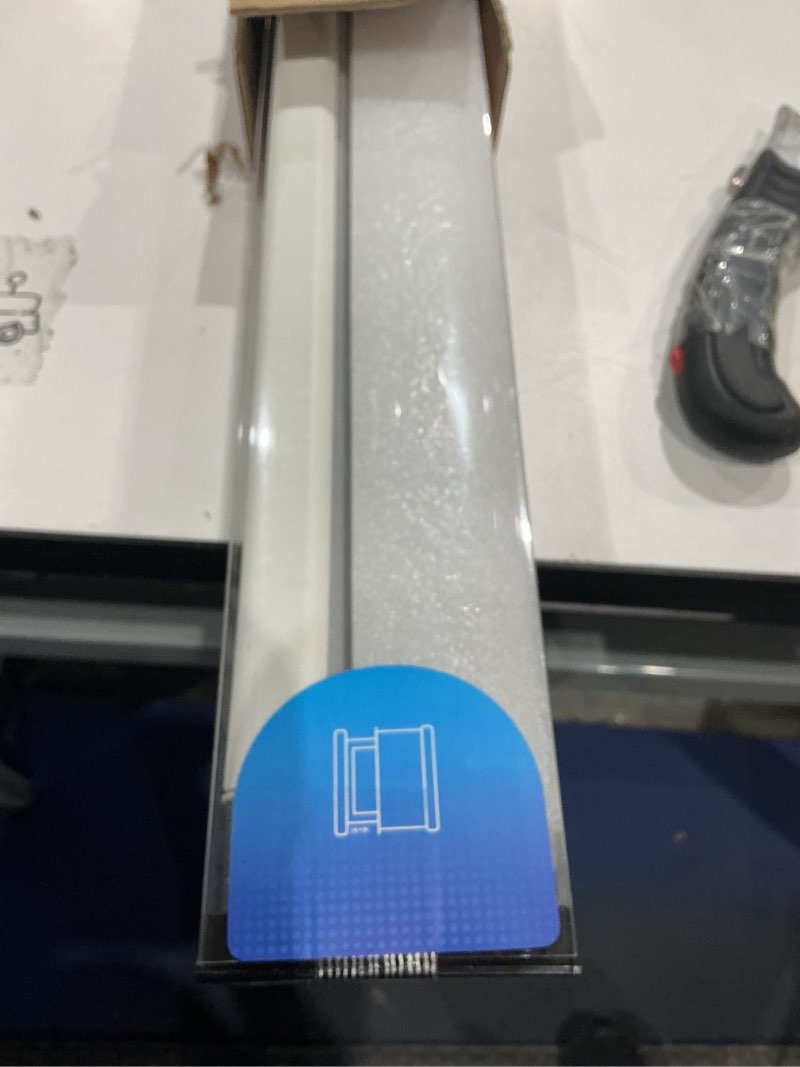 Condition photo showing New/Like New for allesin motorized roller blinds with remote control for windows, blackout smart roller shade, battery powered electric smart blind (grey,h72 x w35)