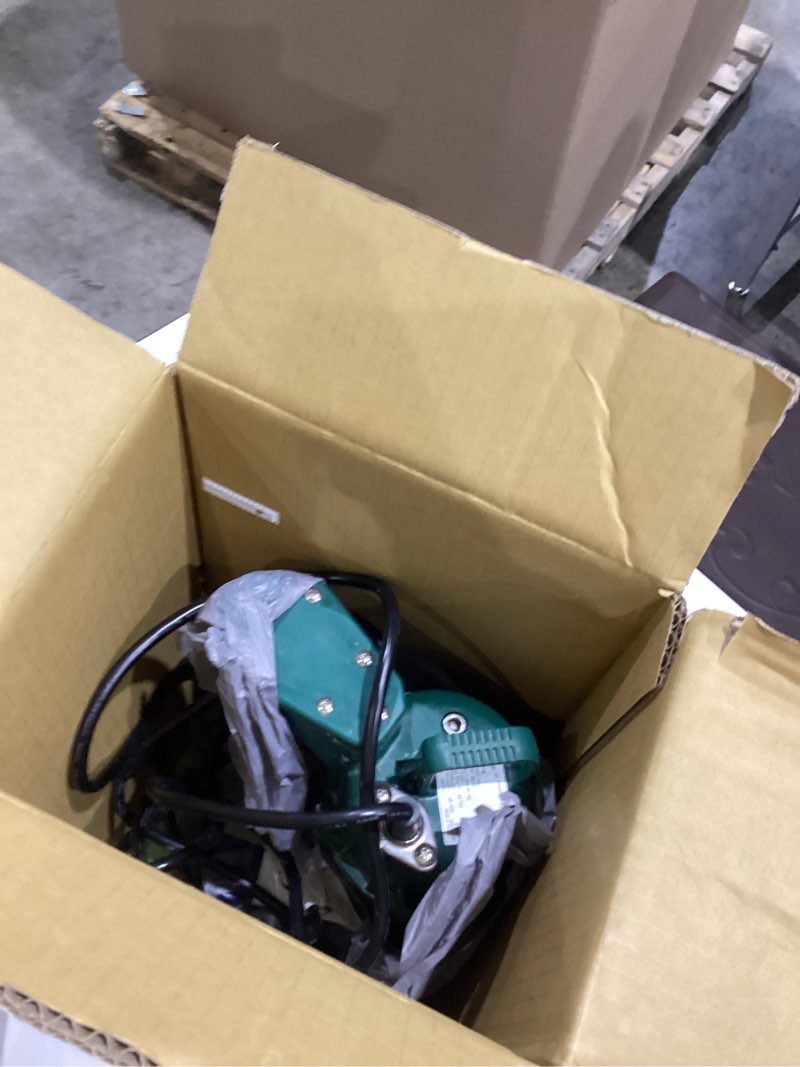 Condition photo showing As Is for https://www.walmart.com/ip/zoeller-4003462-0-5-hp-60-gph-cast-iron-vertical-float-switch-ac-bottom-suction-submersible-sump-pump/994372195