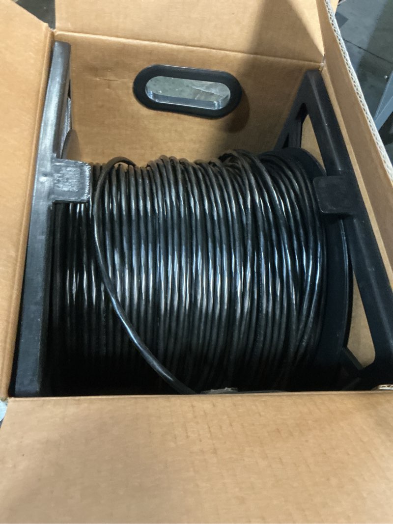 Condition photo showing Good Condition for cat6 direct burial ethernet cable 23awg solid cca utp, waterproof 1000ft black