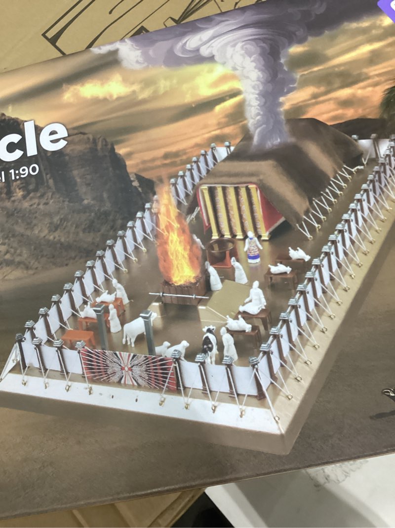 Condition photo showing New/Like New for RaoNEE The Tabernacle Model Kit - Teaching and Learning Resource - Easy to Assemble Scale Model 1:90 - Old Testament