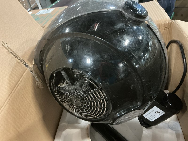 Condition photo showing item condition for TASALON Ionic Hooded Hair Dryer - 1875W Bonnet Dryer with 3 Temperature Settings - Portable Standing Dryer for Home and Salon (Black)