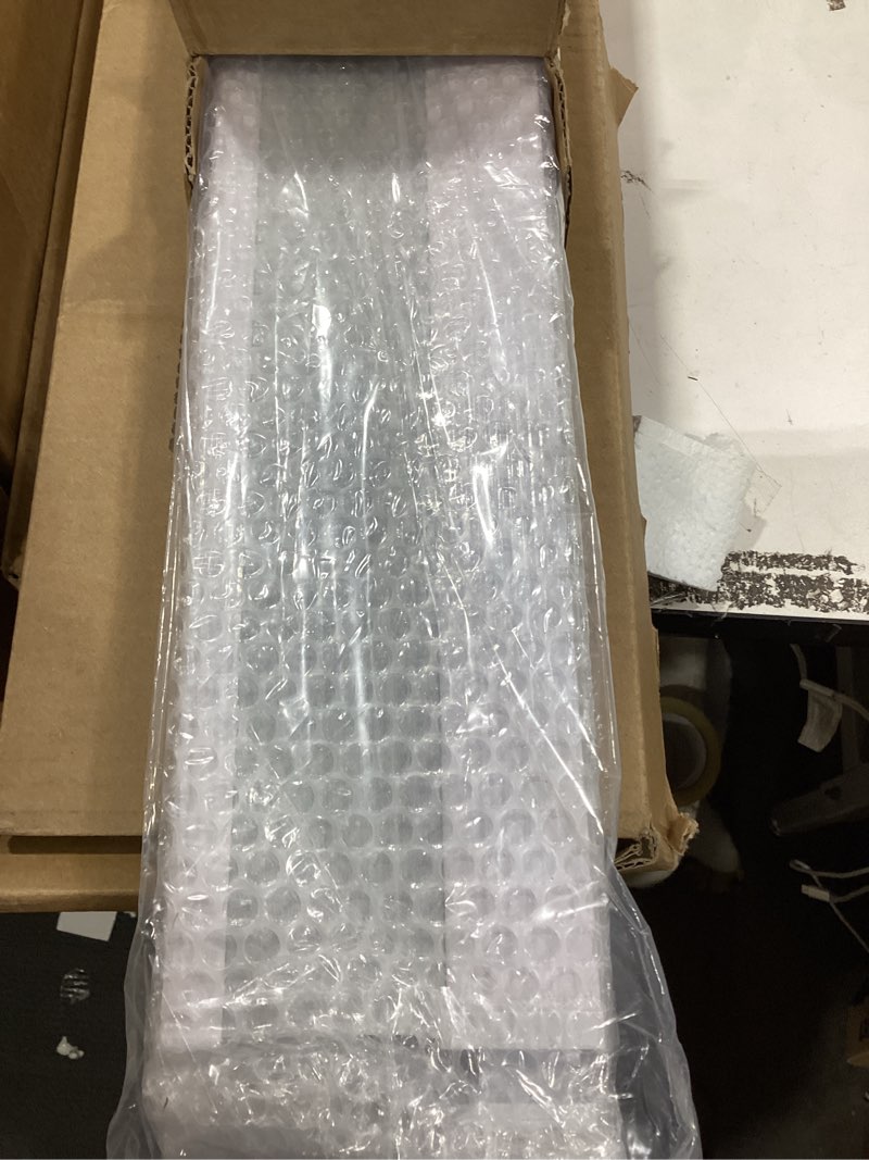 Condition photo showing Good Condition for boolegon no drill cellular shades for indoor windows,noise reducing & thermal insulating honeycomb blinds,cordless free stop blackout blinds easy to install,33.5" w x 64" h,blackout white blackout white 33.5"w x 64"h
