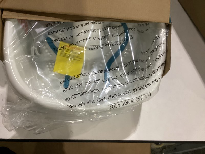 Condition photo showing New/Like New for homedics bubble mate foot spa, toe touch controlled foot bath with invigorating bubbles and splash proof, raised massage nodes and removable pumice stone