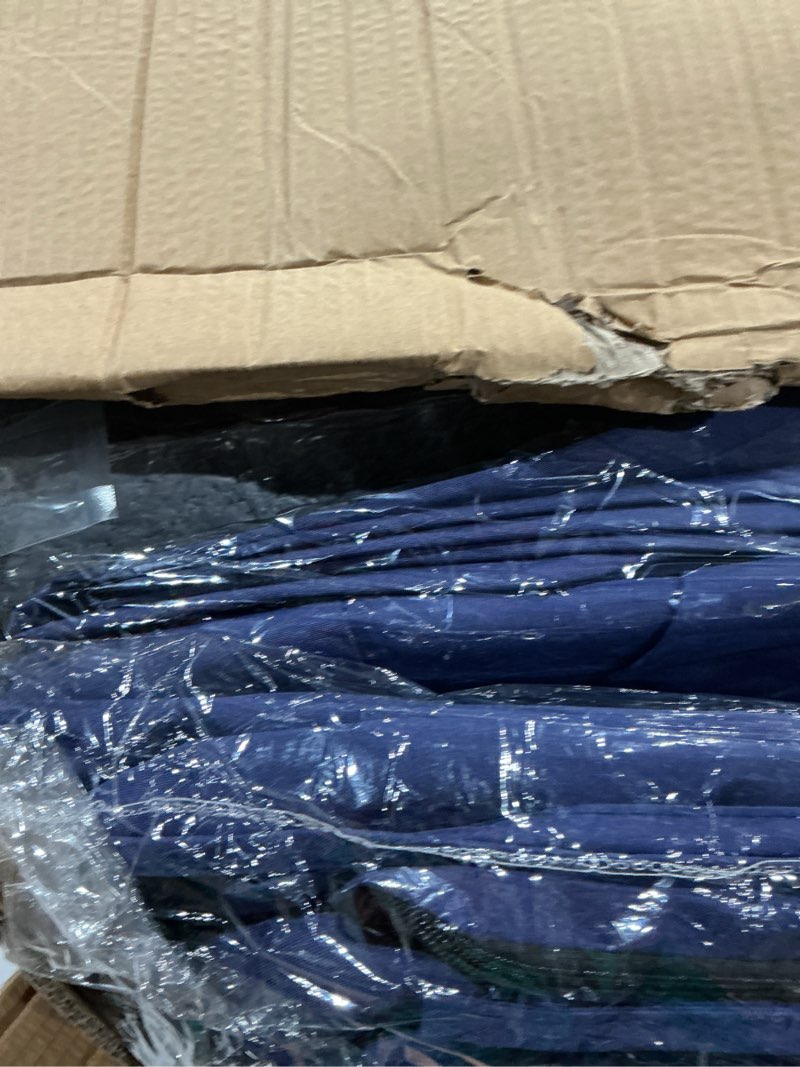 Condition photo showing Good Condition for 14-piece patio furniture cushions set, replacement outdoor cushions for 6-seat patio sectional, waterproof & fade resistant deep seat cushion for outdoor sofa, navy blue navy blue 14pcs