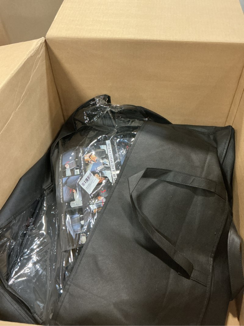 Condition photo showing As Is for Huidasource Grand Cherokee Seat Covers, Waterproof Leather Customized Car Seat Cushion Covers, Full Set Seat Protectors Compatible with Jeep Grand Cherokee 2011-2022 (5 Pcs Full Set/Black) Full Set/Black Old Version