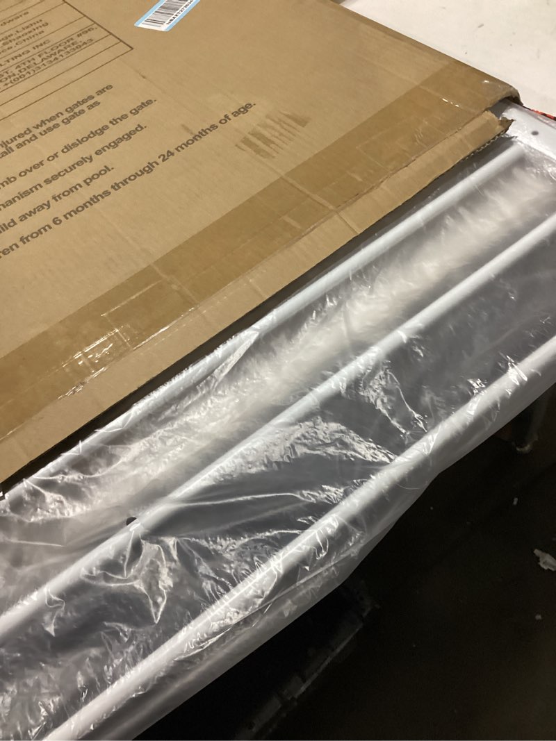 Condition photo showing As Is for fairy baby window guards for children, adjustable wide child safety window guard bars prevents accidental falls, home security childproof interior bar guard for windows wide 31.49"-36.22"(1 panel) 1 piece(31.49"-36.22")