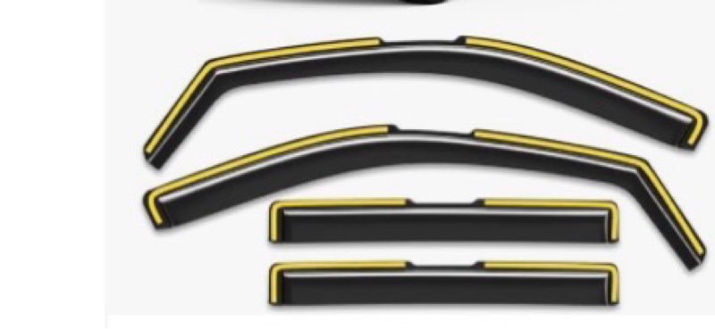 Breejoy in-Channel Rain Guards Fit for Chevy Tahoe/Cadillac Escalade/GMC Yukon 2021-2026, Window Rai