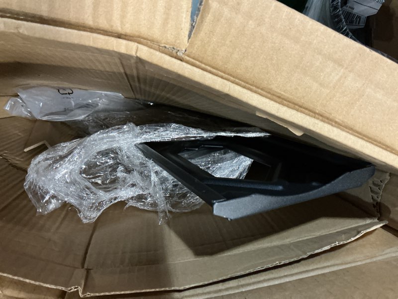 Condition photo showing As Is for montek ultra slim tv wall mount for 43-90 inch tvs | 1.1" thin low profile full motion bracket | dual swivel articulating arms with tilt | max vesa 600x400mm | holds 132lbs | fits 16"/18" studs