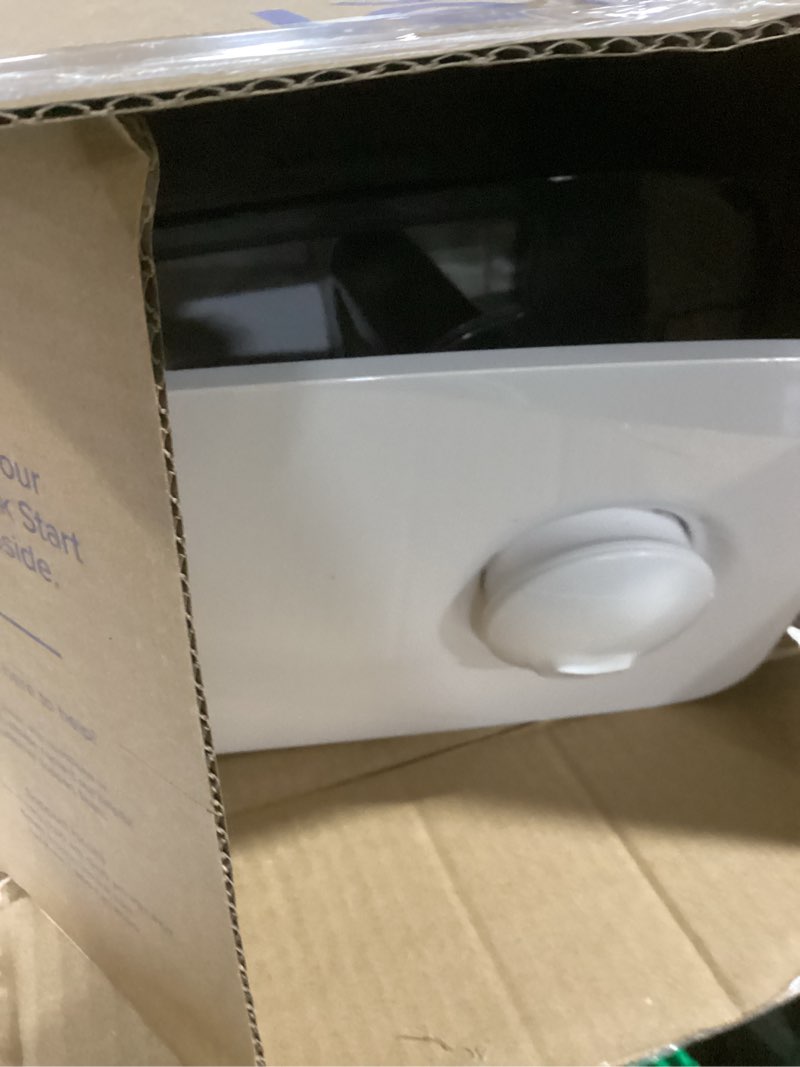 Condition photo showing As Is for levoit humidifiers for bedroom large room home, (6l) cool mist top fill essential oil diffuser for baby & plants, smart app & voice control, rapid humidification & auto mode - quiet sleep mode, gray gray classic300s