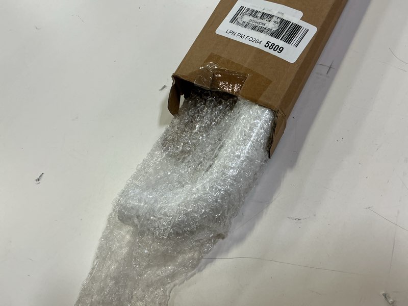 Condition photo showing New/Like New for 32 inch anti slip shower grab bar oil rubbed white 1.25" diameter, munzong bathroom grab bar, knurled bathroom balance bar,safety hand rail support handicap elderly senior assist bath handle 32 inch white