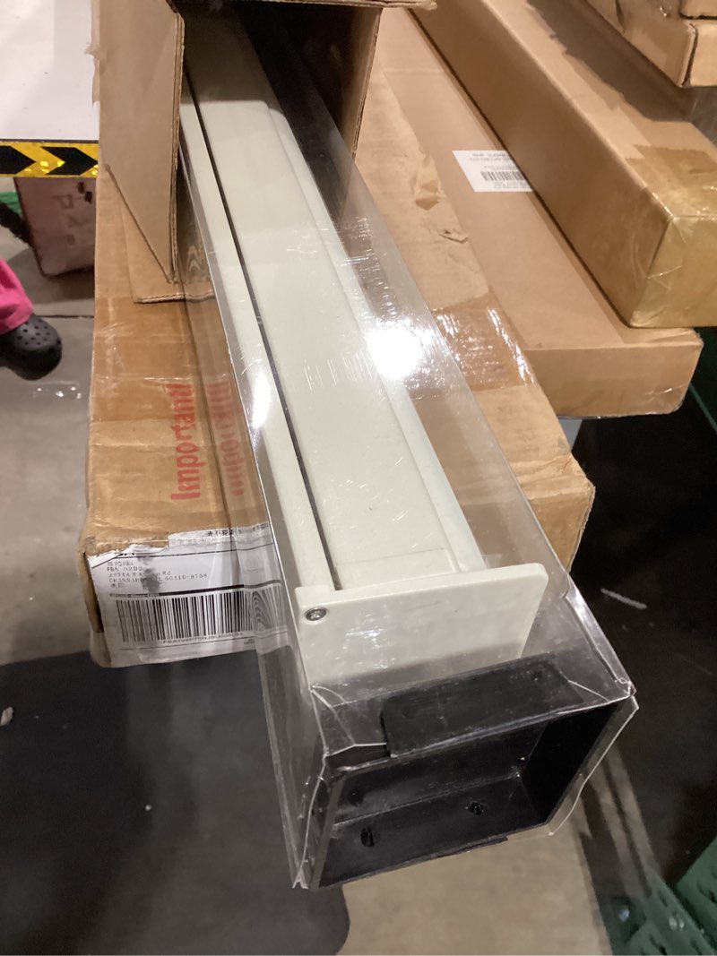 Condition photo showing Good Condition for cordless blackout roller shades blinds for windows free-stop,pull down room darkening with valance,thermal insulated woven fabric window door blinds for home,office,beige 42" w x 72" l 42"w x 72"h beige