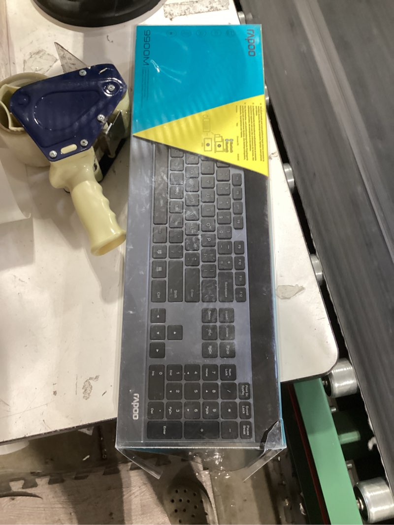 Condition photo showing Good Condition for rapoo wireless keyboard and laser mouse combo,multi device (bluetooth 4.0+3.0+2.4g) keyboard and mouse set,ultra-slim computer keyboard compact design for windows/android/mac os
