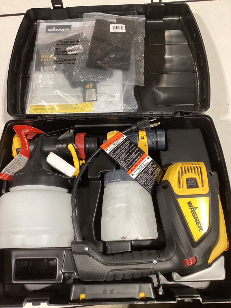 Condition photo showing As Is for flexio 3500 handheld hvlp paint sprayer