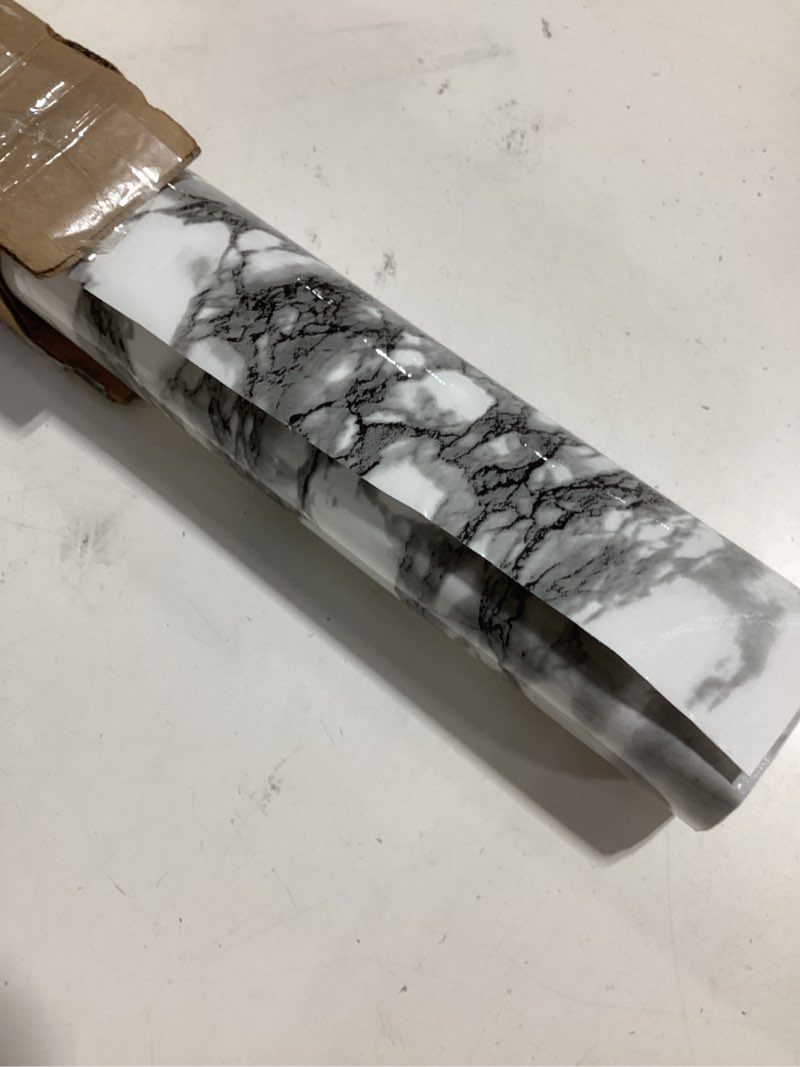Condition photo showing Good Condition for livelynine 36x197 wide grey contact paper for countertops waterproof vinyl countertop paper adhesive wallpaper peel and stick countertops kitchen laminate sheets desk top cover bathroom counter 36" x 197" granite gray